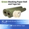 Idl Packaging 18in x 60 yd Green Masking Paper and 1 1/2in x 60 yd GP Masking Tape, for Covering, 2PK 2x GRH-18, 4457-112 - alternate 5